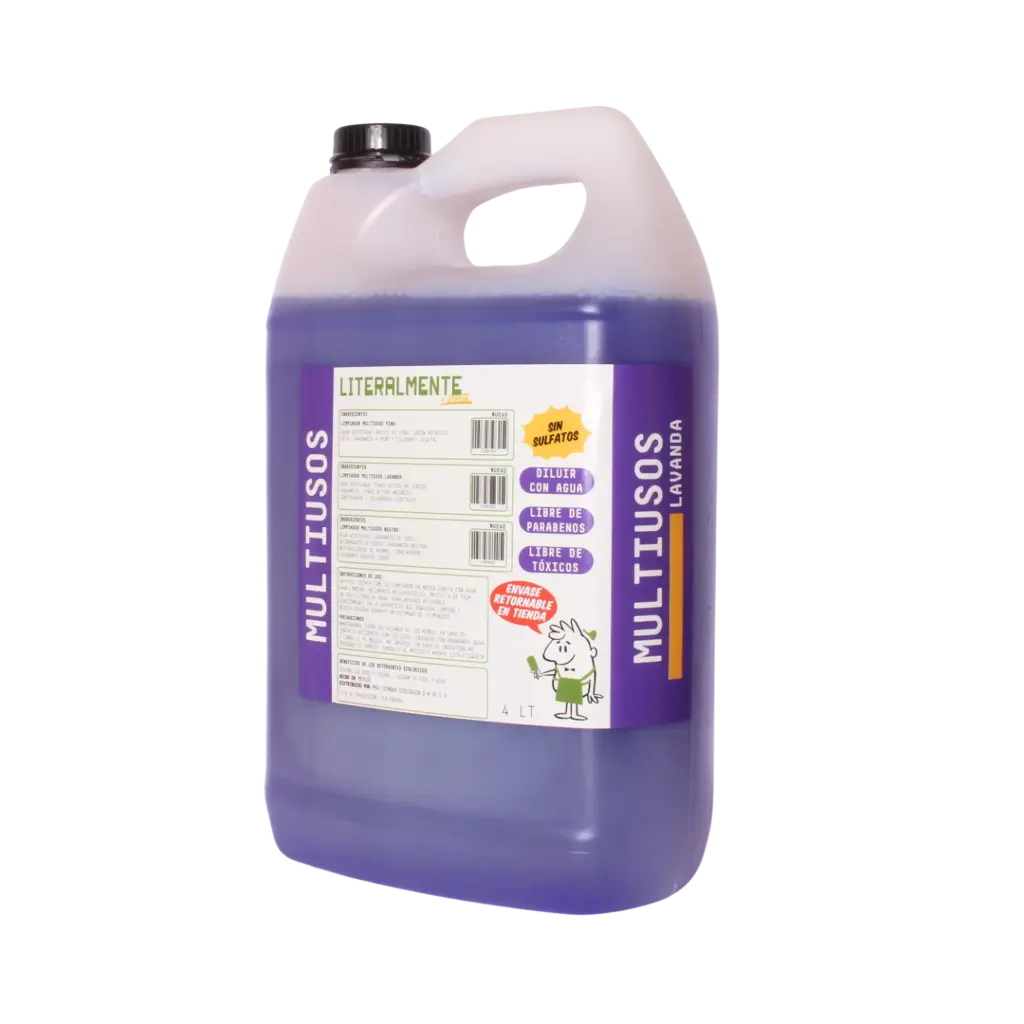 Limpiador Multiusos Biodegradable - Lavanda 4 L